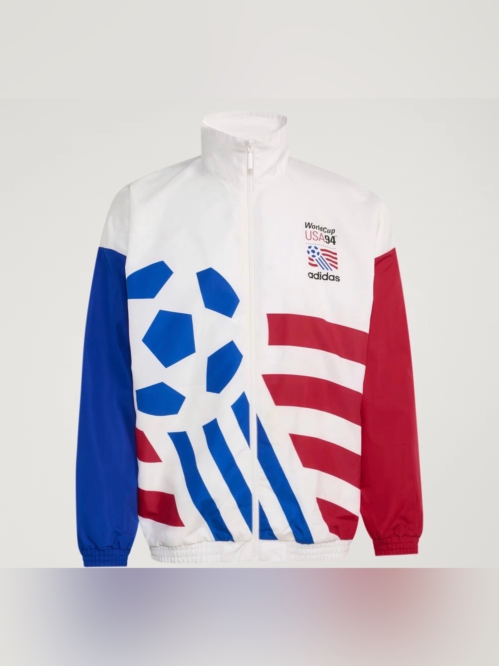 Adidas USA graphic woven track jacket men’s size XL New with tags